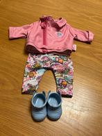 Baby Born Bomber jacket, broek en sneakers, Verzenden, Zo goed als nieuw