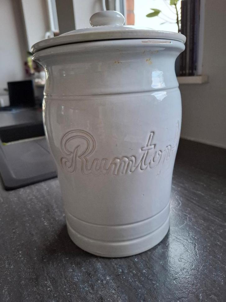 Rumpot, Huis en Inrichting, Keuken | Potten en Pannen, Gebruikt, Overige typen, Overige materialen, Ophalen