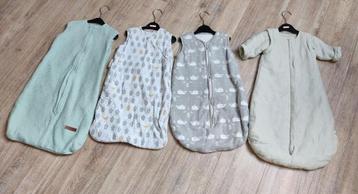 4 Zomerslaapzakken te koop maat 70 CM beschikbaar voor biedingen