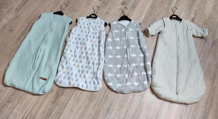 4 Zomerslaapzakken te koop maat 70 CM, Kinderen en Baby's, Dekens, Slaapzakjes en Inbakerproducten, Zo goed als nieuw, Slaapzak
