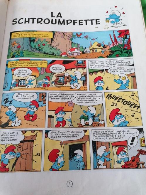 La schtroumpfette occasion bd 1976, Collections, Schtroumpfs, Utilisé, Bande dessinée, Schtroumpfette, Enlèvement ou Envoi