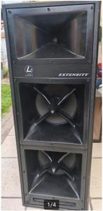 Limit extensity FD212EX, Audio, Tv en Foto, Luidsprekerboxen, Zo goed als nieuw, 120 watt of meer, Front, Rear of Stereo speakers