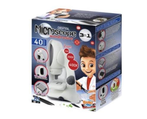 Buki Microscoop, 3 in 1, NIEUW, Kinderen en Baby's, Speelgoed | Educatief en Creatief, Nieuw, Ophalen of Verzenden