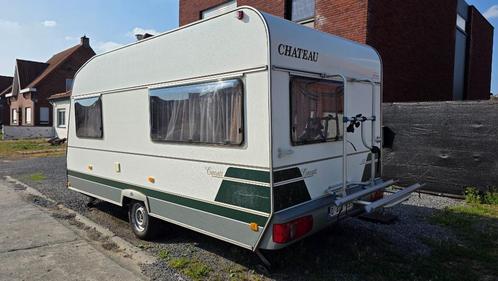 Caravan chateau in goede staat, Caravans en Kamperen, Caravans, Particulier, tot en met 2, 750 - 1000 kg, Standaardzit, Chateau