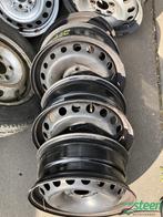 4 x Renault Dacia Nissan Juke Velgen Steek 5 x 114 6,5J x 16, Auto-onderdelen, Banden en Velgen, Gebruikt, Velg(en), -, -