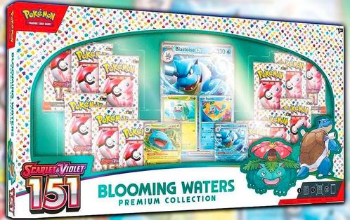 Blooming Waters Premium Collection 151, Hobby en Vrije tijd, Verzamelkaartspellen | Pokémon, Nieuw, Ophalen of Verzenden