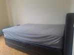 Elektrisch Bed Twijfelaar, Gebruikt, 140 cm, Hout, Zwart