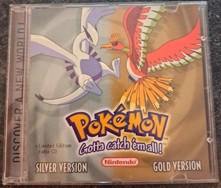 Pokémon Gold & Silver Limited Edition Extra CD – Collector's, Games en Spelcomputers, Games | Nintendo Game Boy, Zo goed als nieuw