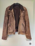 Lederen jas bruin, Kleding | Heren, Ophalen, Gedragen, Bruin
