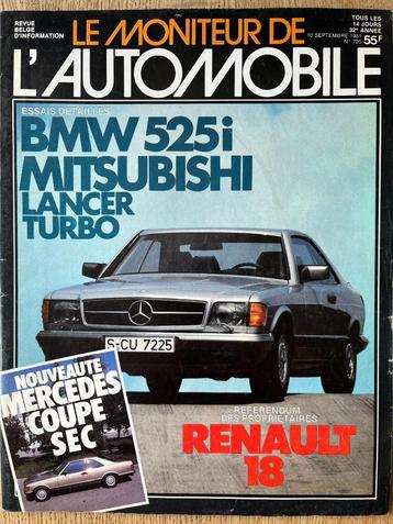 Le Moniteur de l'Automobile 725, Envoi, Utilisé