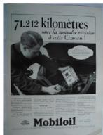 Publication de la Citroën Traction Avant Mobiloil 1936, Comme neuf, L'Illustration, Citroën, Envoi