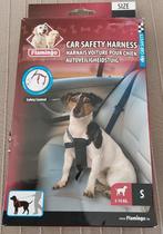 CAR SAFETY HARNESS S FLAMINGO NOUVEAU, Dieren en Toebehoren, Ophalen, Zo goed als nieuw, Hondenriem