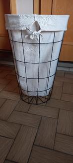 Panier à linge, Maison & Meubles, Enlèvement, Comme neuf, Noir