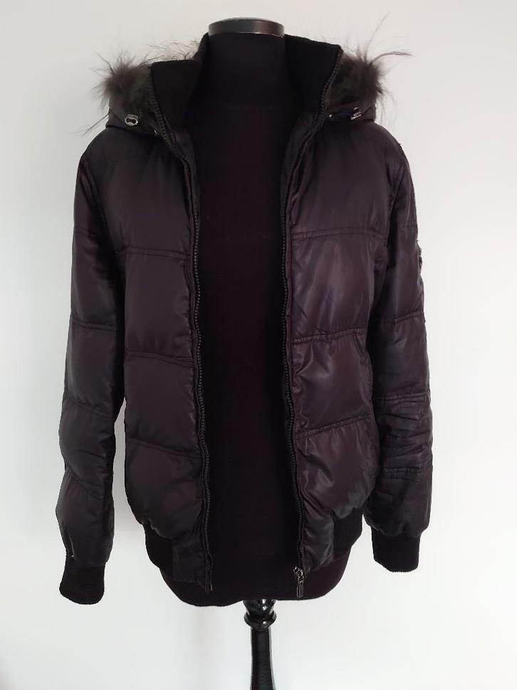 Winterjas jas vest mantel - Kocca - M - als nieuw - zwart, Kleding | Dames, Jassen | Winter, Zo goed als nieuw, Maat 38/40 (M)