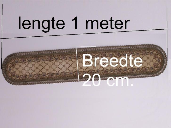 Tapijt, Onderlegger, tafel en kastkleed met goud rand, 1m., Antiek en Kunst, Antiek | Tapijten, Tafelkleden en Textiel, Ophalen of Verzenden