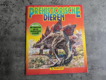 PANINI STICKER ALBUM PREHISTORISCHE DIEREN 1992 beschikbaar voor biedingen