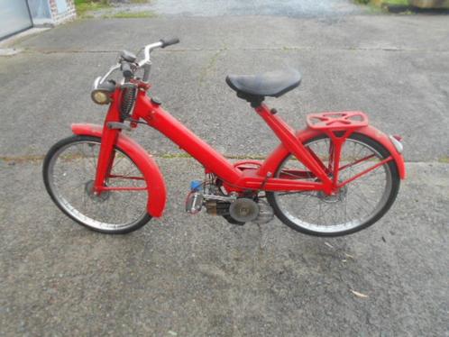 Fiets met 38cc 2takt hulpmotor Mosquito 38/A uit 1960, Fietsen en Brommers, Fietsen | Oldtimers, Ophalen