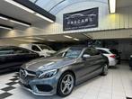 Mercedes-Benz C180i AMG Pack Coupé - Pano, Navi, Xenon, 2016, Te koop, Zilver of Grijs, Benzine, C-Klasse