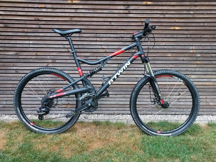 MTB rockrider 520S full suspension, Fietsen en Brommers, Fietsen | Mountainbikes en ATB, Gebruikt, Heren, Overige merken, 53 tot 57 cm