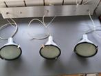 Hanglamp met drie lampen, ophangsysteem is 88 cm., Ophalen, Gebruikt