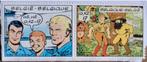 Verschillende stripfiguren: 2 postzegels (1999), Ophalen of Verzenden, Overige figuren, Zo goed als nieuw, Plaatje, Poster of Sticker