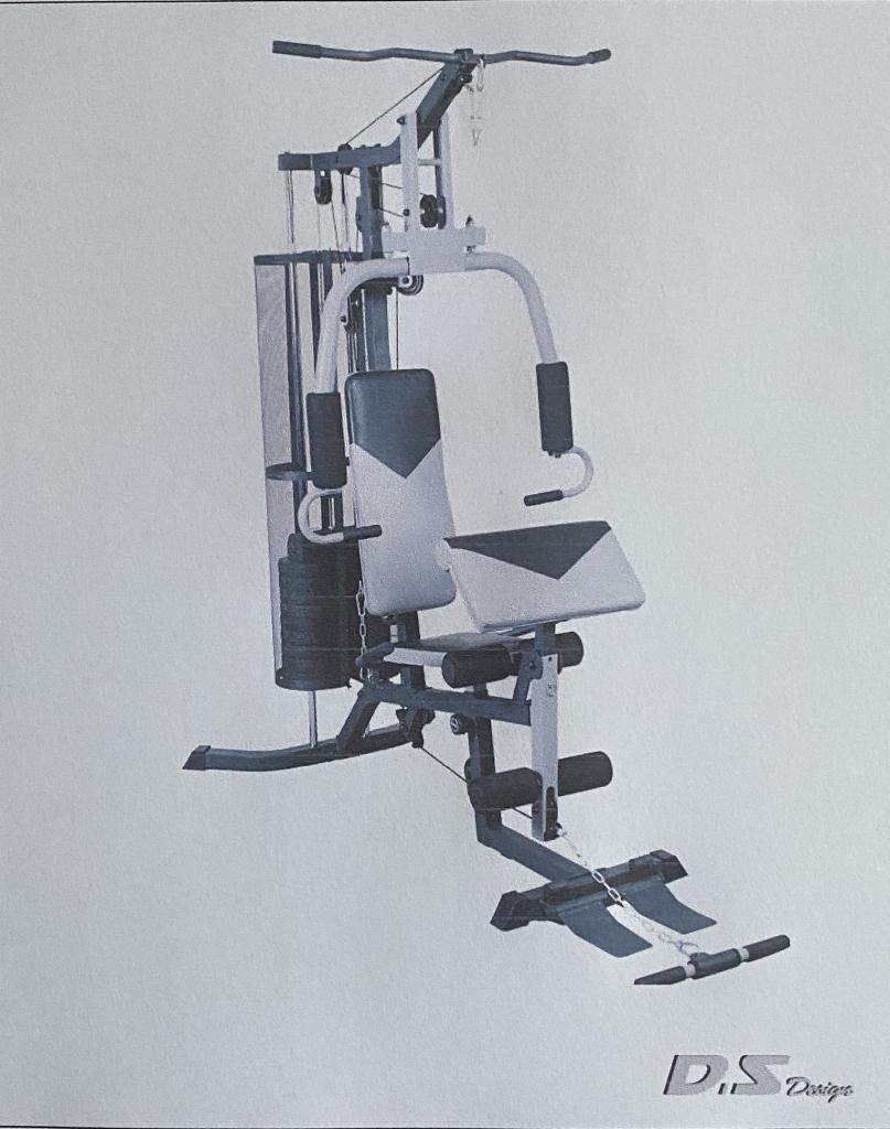 Dunlop Multi Gym, Sports & Fitness, Appareils de fitness, Enlèvement, Autres matériaux, Bras, Centrale électrique