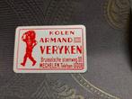 Losse speelkaart Kolen Armand Veryken Mechelen 1, Gebruikt, Ophalen of Verzenden, Speelkaart(en)
