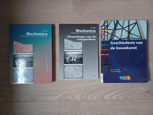 Studieboeken bouwkunde, Boeken, Studieboeken en Cursussen, Zo goed als nieuw, Ophalen of Verzenden