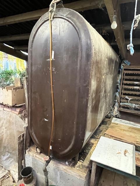 Mazouttank Gratis af te halen, Doe-het-zelf en Bouw, Chauffageketels en Boilers, Gebruikt, 20 tot 100 liter, Ouder dan 10 jaar