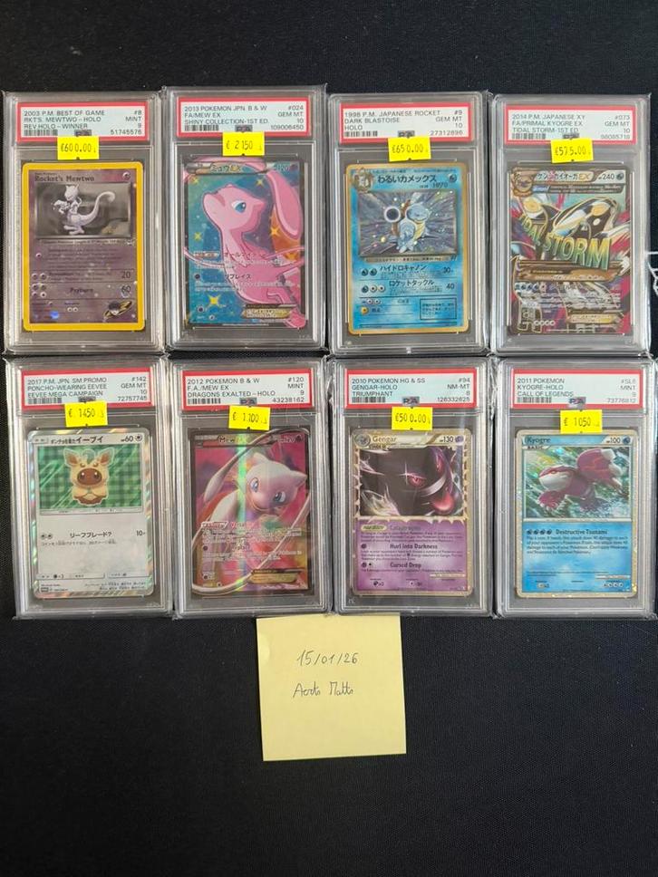 Cartes notées Pokemon Slabs PSA BGS, Hobby & Loisirs créatifs, Jeux de cartes à collectionner | Pokémon, Comme neuf, Enlèvement ou Envoi