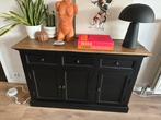 Zwarte landelijke dressoir, Huis en Inrichting, Ophalen, Zo goed als nieuw
