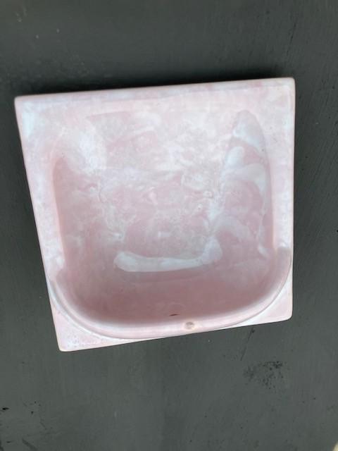 VINTAGE ZEEPBAKJE ART DECO GILLIOT HEMIKSEM, Huis en Inrichting, Badkamer | Badkamermeubels, Nieuw, Overige typen, Ophalen of Verzenden