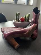 Bottines en cuir pour dames, Vêtements | Femmes, Chaussures, Autres couleurs, Enlèvement, Boots et Botinnes, Porté