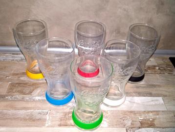 6 verres COCA-COLA "Jeux Olympiques 2012", Enlèvement ou Envoi, Neuf, Verre à soda