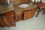 retro slaapkamer met bed 1 persoon, Huis en Inrichting, Slaapkamer | Complete slaapkamers, Ophalen, Gebruikt, Eenpersoons, Retro / Klassiek