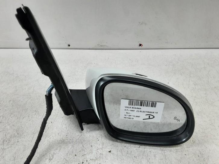 SPIEGEL RECHTS Volkswagen Sharan (7N) (7N1857502L), Auto-onderdelen, Spiegels, Volkswagen, Gebruikt