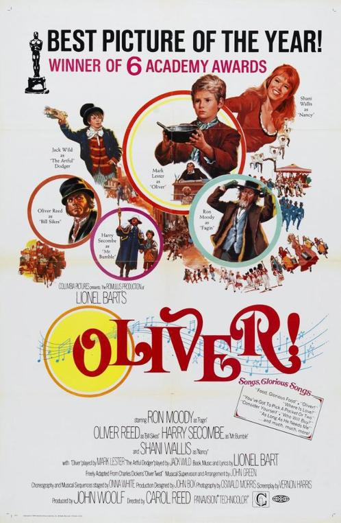 16mm speelfilm  --  Oliver! (1968), Audio, Tv en Foto, Filmrollen, 16mm film, Ophalen of Verzenden
