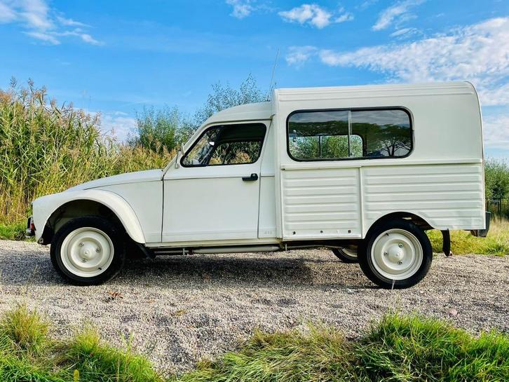 Dyane 6 400 mixta Blanc meije 06-1983 40.825 km (Acadiane), Auto's, Oldtimers, Bedrijf, Te koop, Citroën, Benzine, Handgeschakeld
