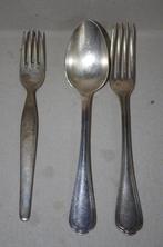 Verzilverd bestek, Verzamelen, Overige materialen, Gebruikt, Verzilverd, Ophalen of Verzenden