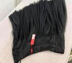 Monsoon zwarte A-lijn rok Chiffon mesh gelaagd 44 plooirok, Zwart, Maat 42/44 (L), Nieuw, Ophalen of Verzenden