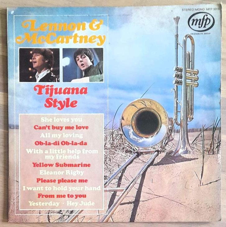 THE TORERO BAND Lennon & McCartney Tijuana Style LP BEATLES, Cd's en Dvd's, Vinyl | Latin en Salsa, Gebruikt, 12 inch, Ophalen of Verzenden