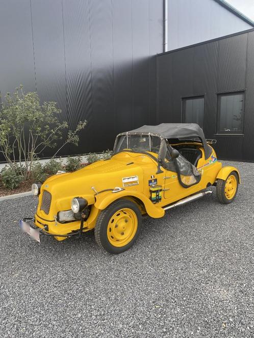 Citroen Dyane Lomax, Auto's, Citroën, Bedrijf, Te koop, 2CV, Benzine, Cabriolet, 2 deurs, Handgeschakeld, Overige kleuren, Zwart