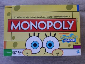 Monopoly spongebob squarepants beschikbaar voor biedingen