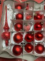 Kerstballen en piek, Ophalen of Verzenden, Zo goed als nieuw