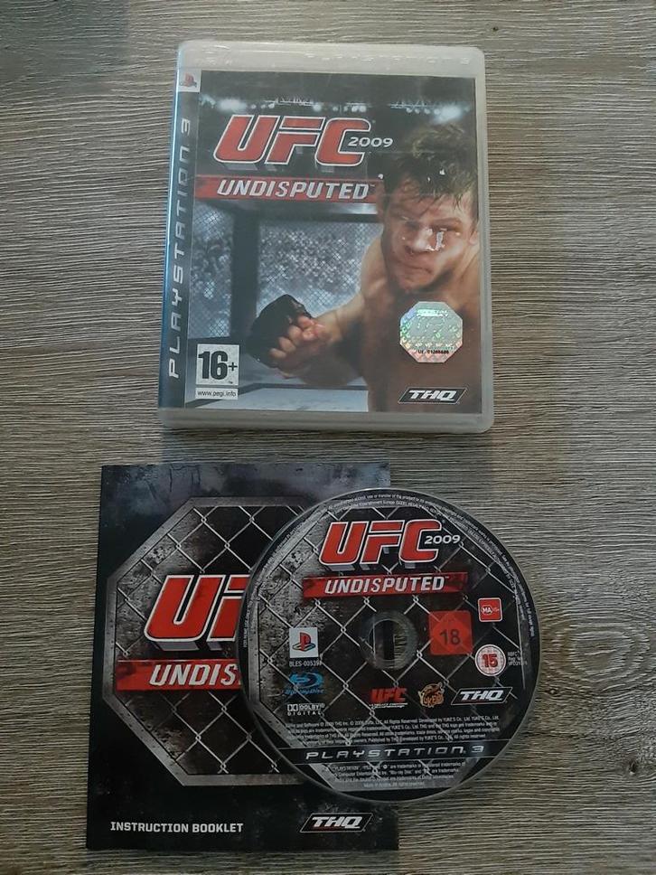 Ps3 UFC undisputed 2009, Games en Spelcomputers, Games | Sony PlayStation 3, Zo goed als nieuw, Ophalen of Verzenden