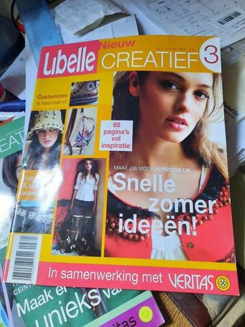 Tijdschrift " Libelle Creatief " 4 stuks beschikbaar voor biedingen
