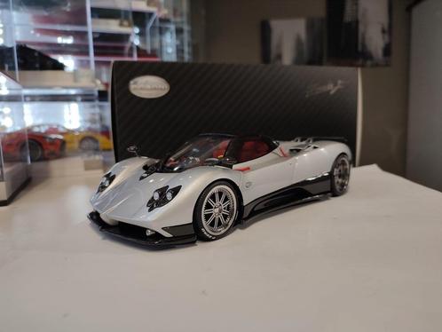 Pagani zonda F 1/18 bijna echt, Hobby en Vrije tijd, Modelauto's | 1:18, Zo goed als nieuw, Auto, Overige merken, Ophalen of Verzenden