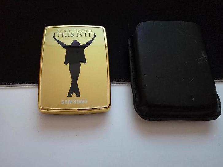 Disque dur externe 2.0 500 GB Samsung  Michael Jackson GOLD, Computers en Software, Harde schijven, Zo goed als nieuw, Laptop