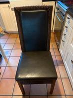 Houten, rieten, leren stoelen, Comme neuf, Enlèvement, Cinq, Six Chaises ou plus, Cuir