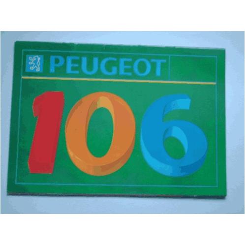 Peugeot 106 Brochure 1992 #2 Nederlands, Livres, Autos | Brochures & Magazines, Utilisé, Peugeot, Enlèvement ou Envoi